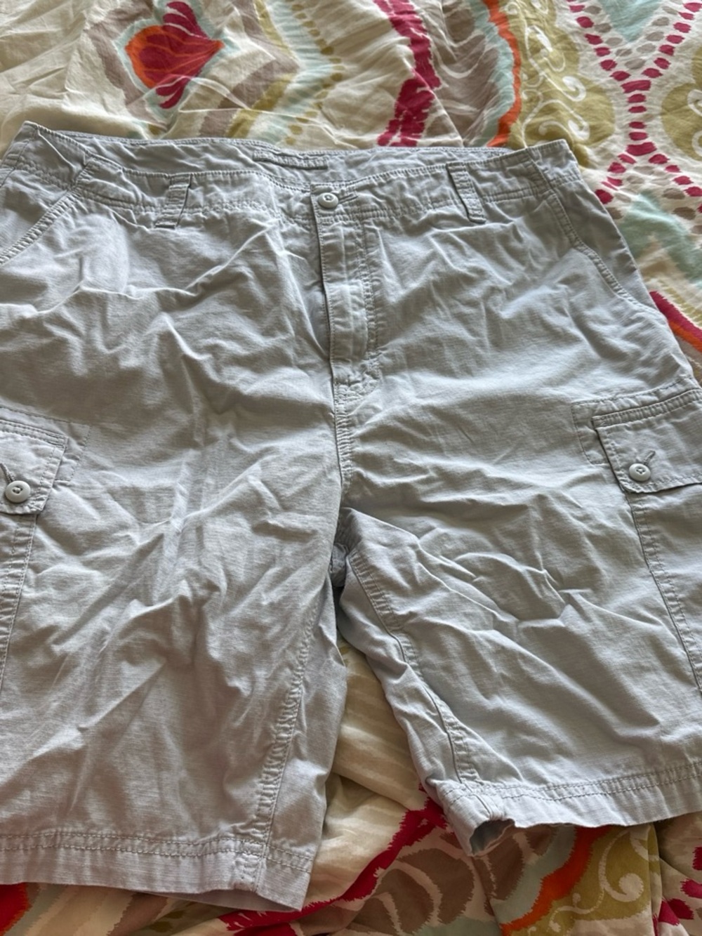 Nautica Light Gray Men’s Cargo Shorts